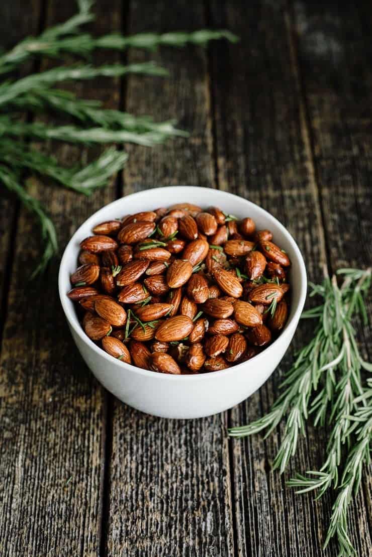 Rosemary roasted almonds