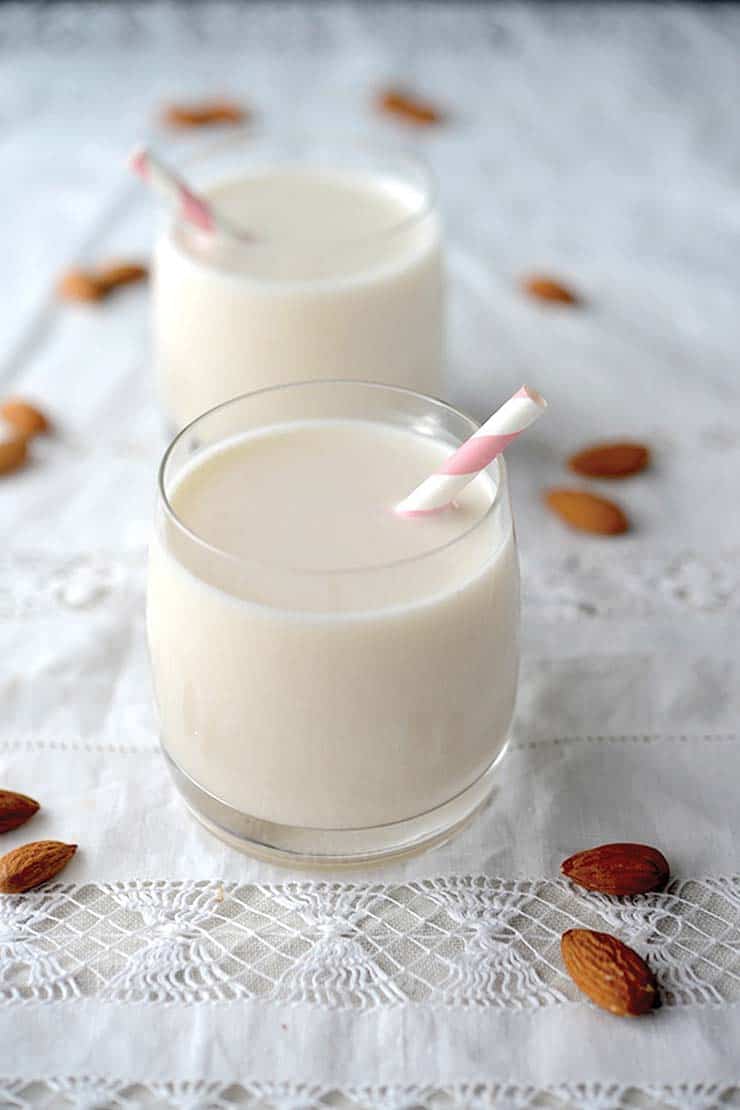 Home made almond milk - Australian Almonds