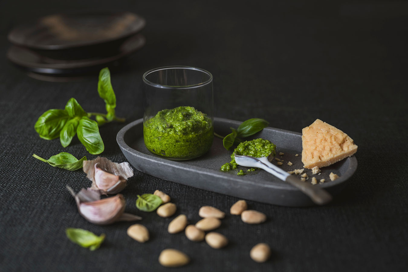 Almond basil pesto Australian Almonds