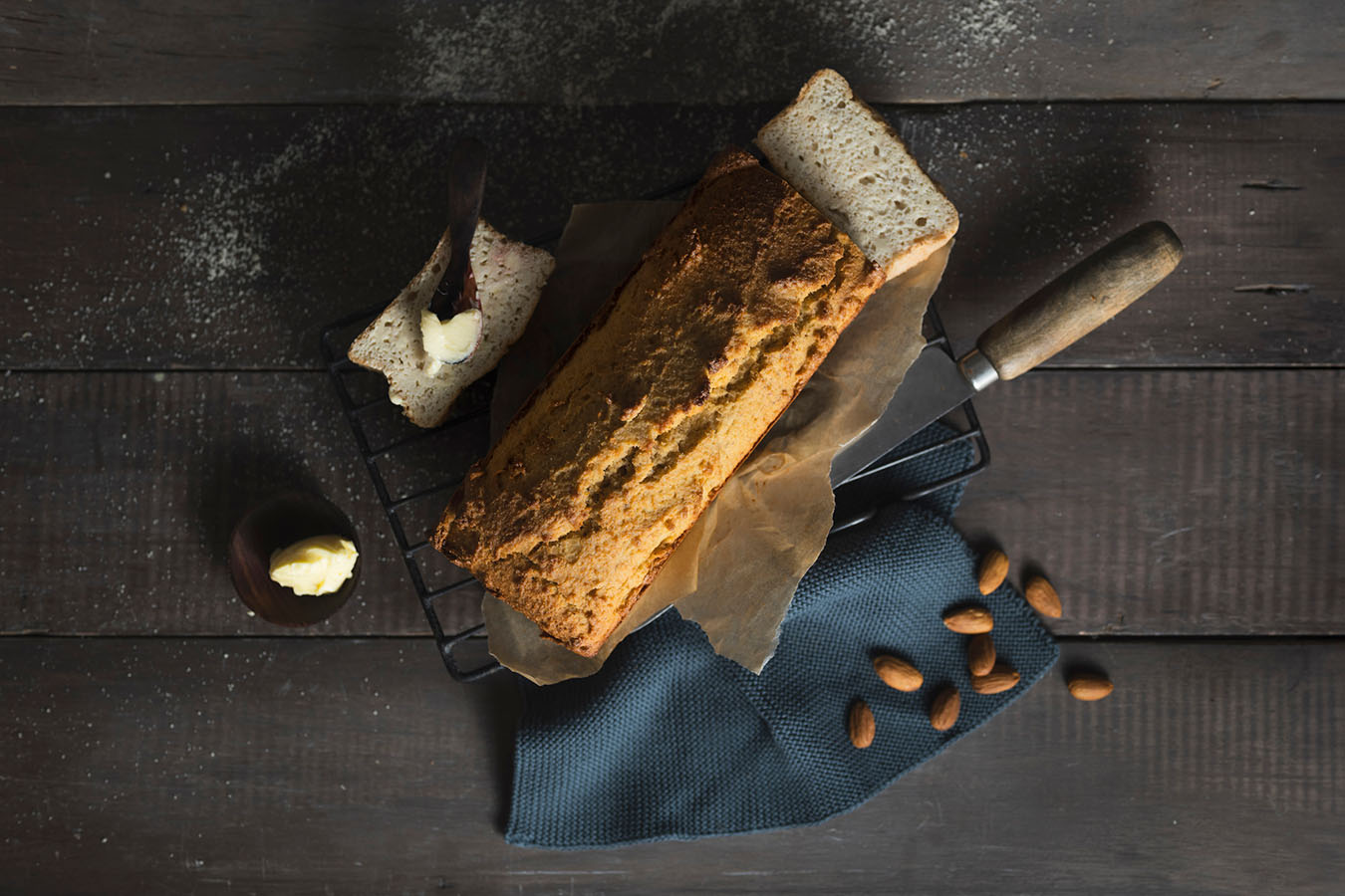 Almond soda bread Australian Almonds