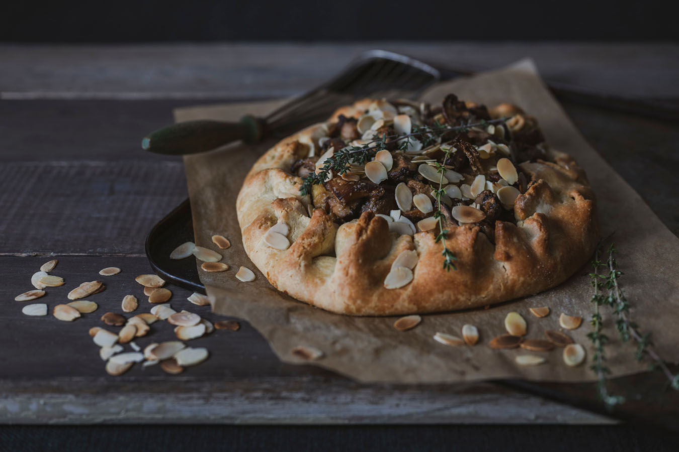 Savoury almond short crust pastry - Australian Almonds